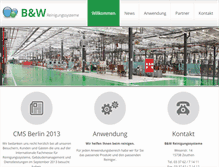Tablet Screenshot of be-und-we.de